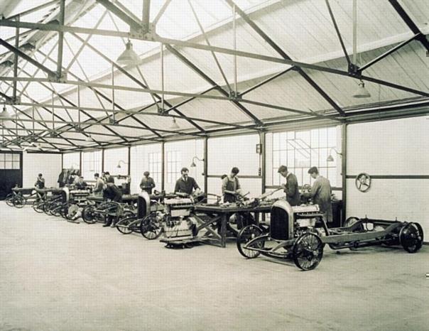 Early Cricklewood factory